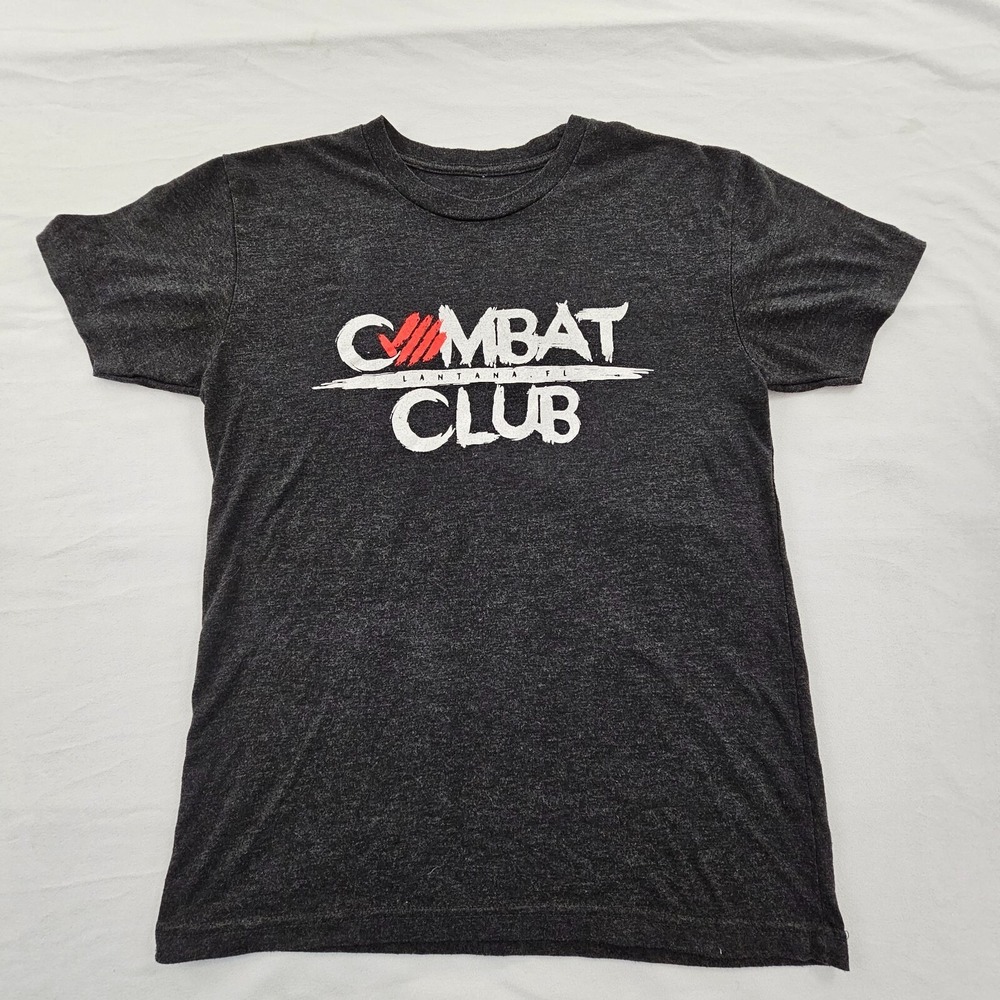Combat Club MMA Lantana FL Gray Short Sleeve T-Shirt Men's S